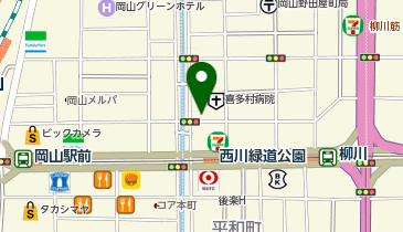 レザーアート革手工芸材料店の地図画像