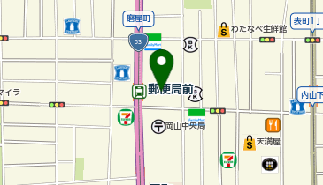 ヒューマンアカデミー岡山校の地図画像