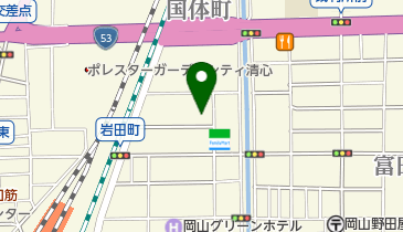 専門学校岡山ビューティモード 入試センターの地図画像