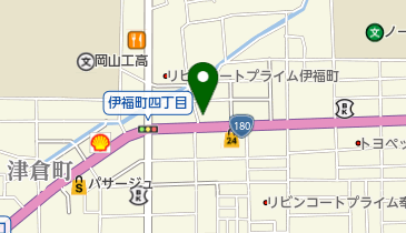 A4 岡山県 岡山市 北区 1 中心 有限会社タワーネット」(岡山市北区-社会関連-〒700-0013)の地図