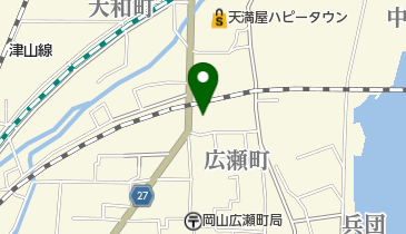 岡山中央整体院の地図画像