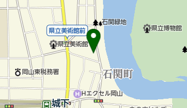 レンタルファッショングレースの地図画像