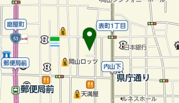 山田屋料理道具店の地図画像