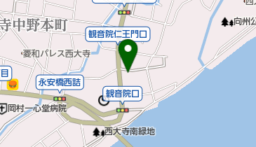 有限会社麻岡金物店の地図画像