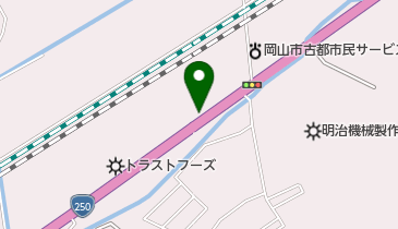 大久保体器株式会社の地図画像