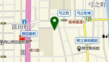 カトリック岡山鳥取地区センターの地図画像