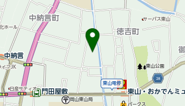 日本イエス・キリスト教団岡南教会の地図画像