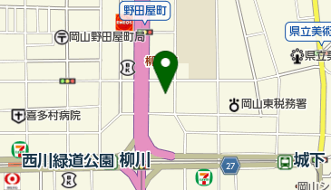 日本キリスト教団 蕃山町教会の地図画像