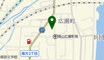 ルーテル岡山教会の地図画像