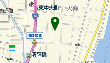 天理教岡陽分教会の地図画像