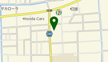 天理教南岡分教会の地図画像
