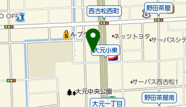 中国労働金庫 岡山西支店の地図画像