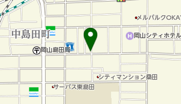 岡田クリーニング桑田営業所の地図画像