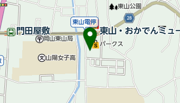 株式会社岡山ランドリー 東山店の地図画像