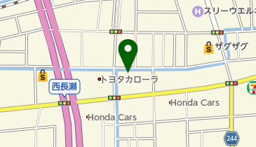 クリーニング長濱の地図画像