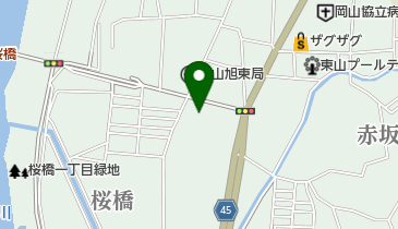 高森ランドリーの地図画像