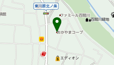 ダイヤクリーニング株式会社 コープ 東川原店の地図画像