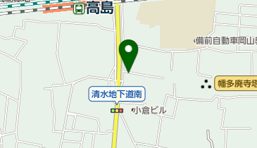 財団法人岡山日米文化協会の地図画像