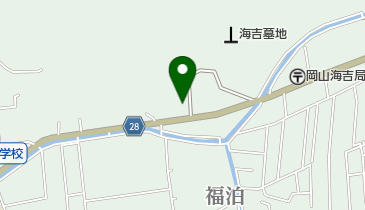 岡山市農業協同組合 富山支所の地図画像