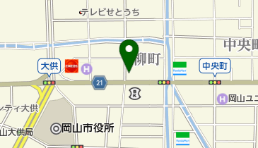 クロロフイル美顔教室Hands・大供店の地図画像