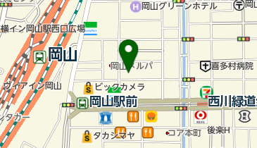 ナビの地図画像