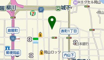 ひろたや化粧品店の地図画像