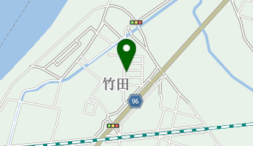 メナード化粧品竹田代行店の地図画像