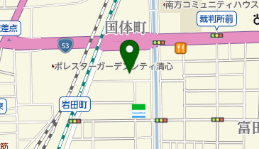 セコム株式会社 岡山統轄支社の地図画像