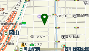 株式会社ティーネットジャパン岡山営業所の地図画像