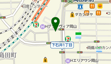 株式会社メニコン岡山営業所の地図画像