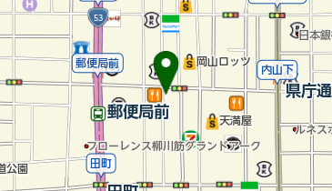 岡山ゴム工業会の地図画像