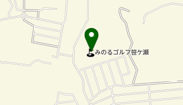 みのるゴルフプラザの地図画像