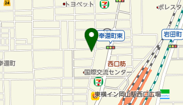 かもや呉服店の地図画像