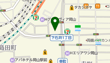 京都きもの友禅株式会社岡山店の地図画像