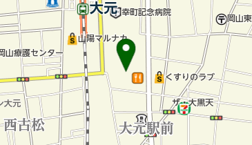 ごちそうマルシェ岡山大元店の地図画像