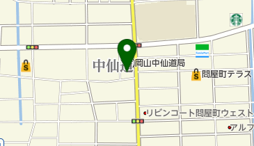 有限会社ヤシキネーム」(岡山市北区-社会関連-〒700-0964)の地図