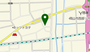 栄光自動車の地図画像