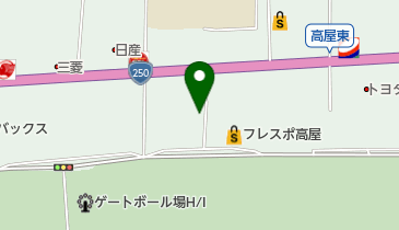 カードック上正の地図画像