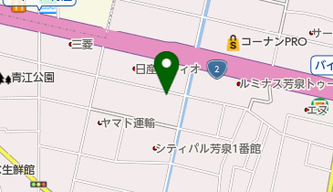 共進車輌株式会社の地図画像