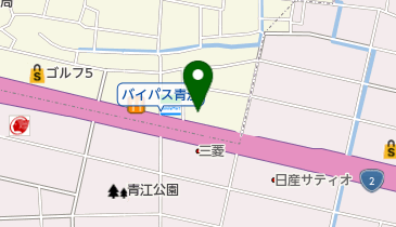 チャレンジ車検車検センター岡山青江の地図画像
