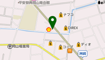 則武自動車整備工場の地図画像