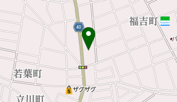 カーライフ岡山の地図画像