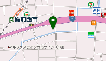 啓運寺の地図画像