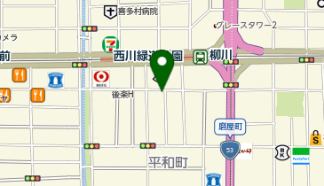 光珍寺の地図画像