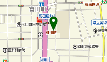 本行寺の地図画像