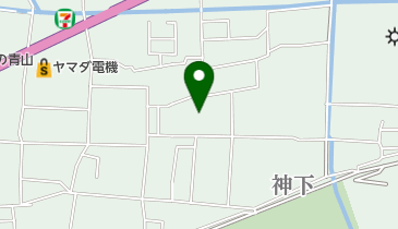 岡山市立 財田児童センターの地図画像