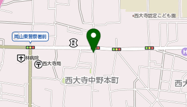 西大寺さつき会共同作業所の地図画像