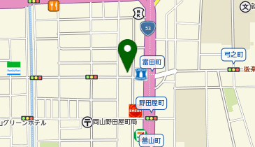 上山洋行古美術店の地図画像