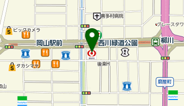 三菱UFJモルガン・スタンレー証券株式会社岡山支店の地図画像