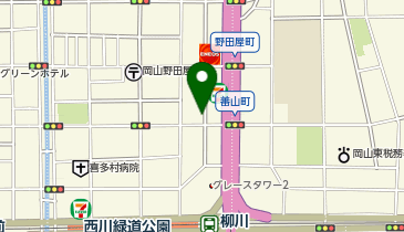 株式会社帝国データバンク岡山支店の地図画像